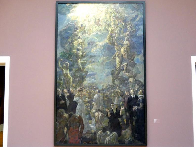 Max Beckmann (1905–1950), Auferstehung, Stuttgart, Staatsgalerie, Europäische Malerei und Skulptur 4, 1908–1909, Bild 1/2