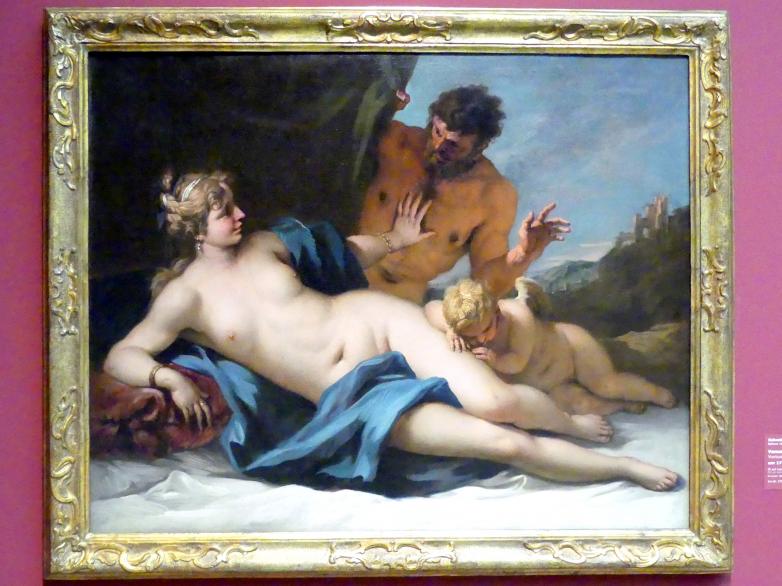 Sebastiano Ricci (1692–1733), Venus und Satyr, Stuttgart, Staatsgalerie, Italienische Malerei 3, um 1720–1725