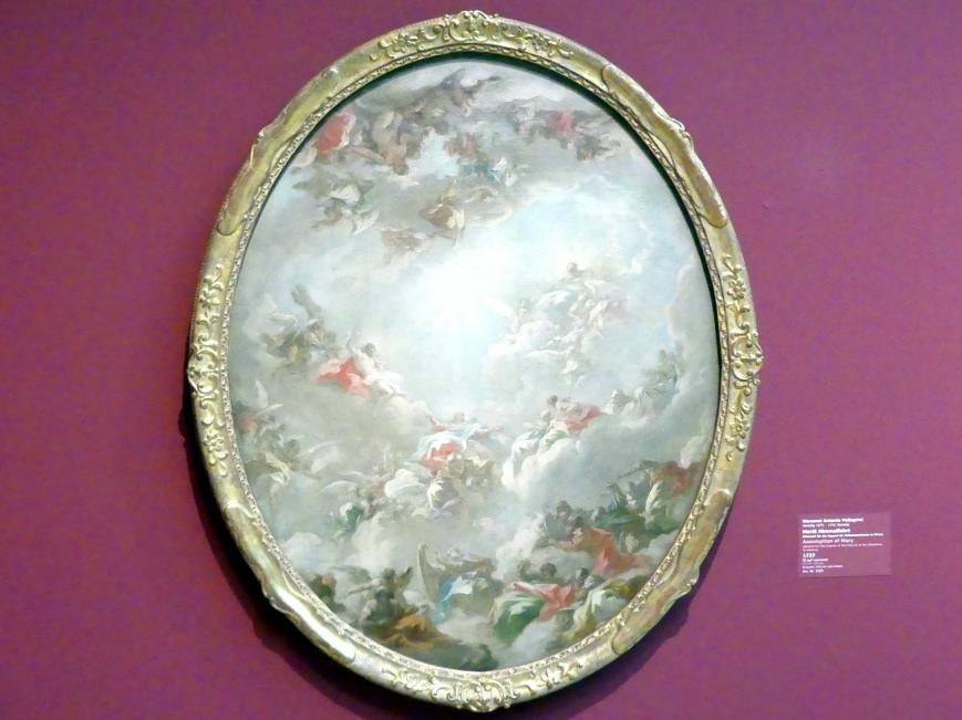 Giovanni Antonio Pellegrini (1710–1736), Mariä Himmelfahrt, Wien, Salesianerinnenkirche, jetzt Stuttgart, Staatsgalerie, Italienische Malerei 3, 1727