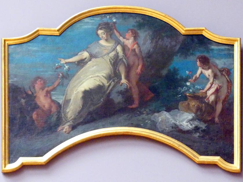 Giuseppe Bazzani (1735–1755), Frühling, Stuttgart, Staatsgalerie, Italienische Malerei 5, um 1750–1760