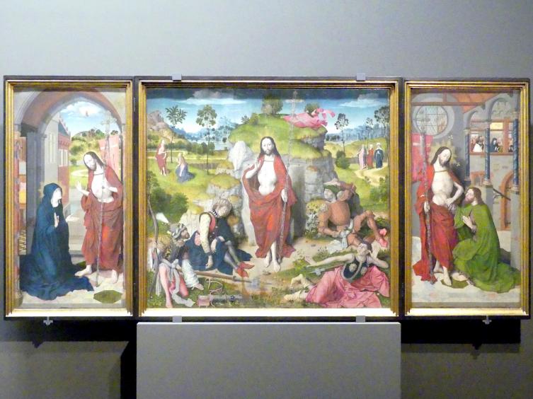 Meister des Ehninger Altars (1481), Ehninger Altar, Stuttgart, Staatsgalerie, Altdeutsche Malerei 2, vor 1482