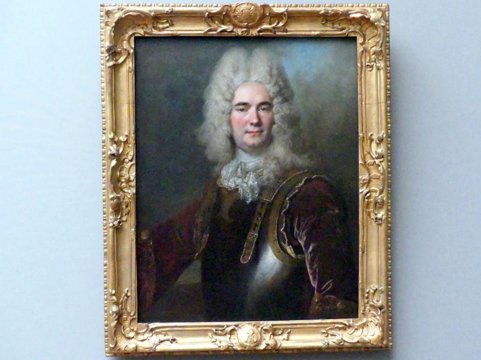 Nicolas de Largillière (1680–1730), Bildnis eines Herrn, angeblich des Kammerherrn von Montargu, Dresden, Gemäldegalerie Alte Meister, 2. OG: Hofkunst 18. Jahrhundert, um 1710, Bild 1/2