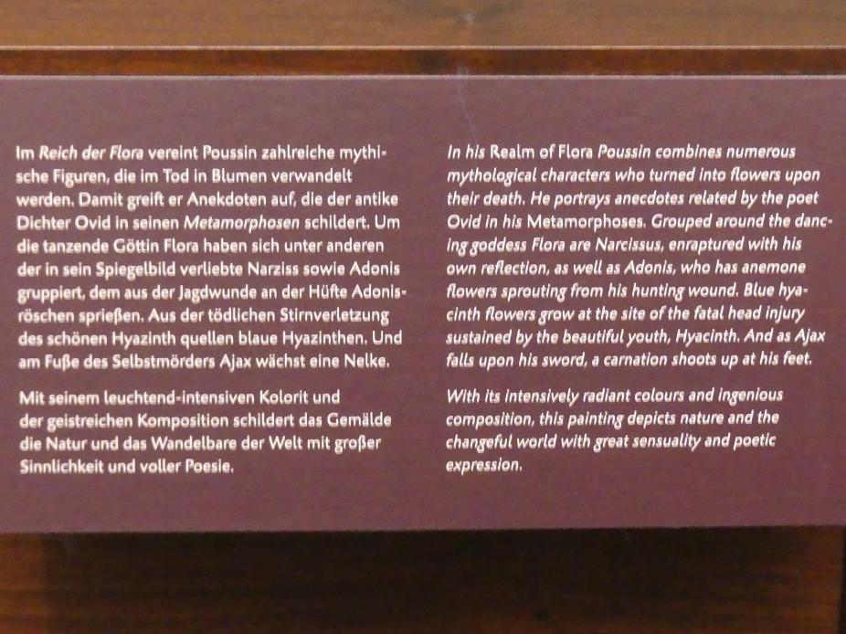 Nicolas Poussin (1624–1663), Das Reich der Flora, Dresden, Gemäldegalerie Alte Meister, 1. OG: Französische Malerei 17. Jahrhundert, 1631, Bild 3/3