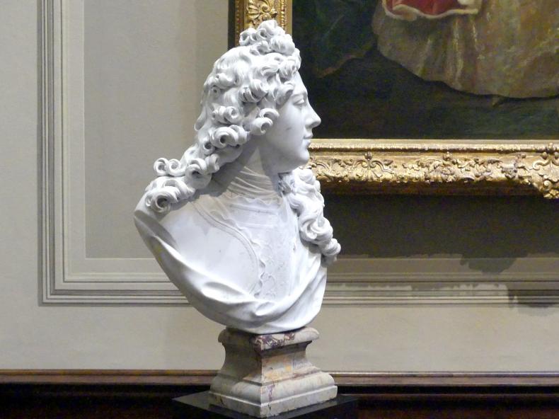 François Coudray (1715), Friedrich August Kurprinz von Sachsen, Dresden, Gemäldegalerie Alte Meister, 1. OG: Skulpturen 15.-18. Jahrhundert, 1715, Bild 3/4