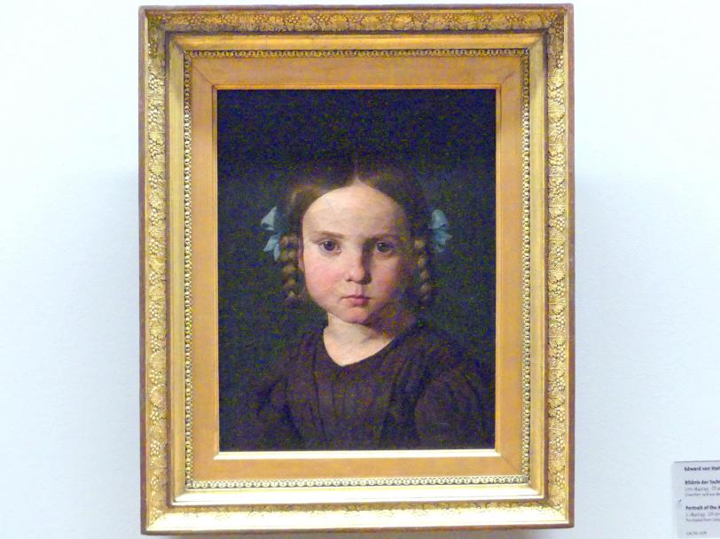 Edward von Steinle (1831–1884), Bildnis der Tochter des Künstlers, Dresden, Albertinum, Galerie Neue Meister, 2. Obergeschoss, Saal 8, um 1840–1845, Bild 1/2