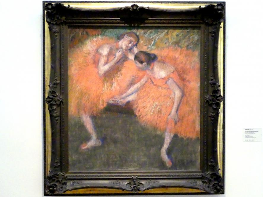 Edgar Degas (1855–1909), Deux Danseuses - Zwei Tänzerinnen, Dresden, Albertinum, Galerie Neue Meister, 2. Obergeschoss, Saal 10, um 1898