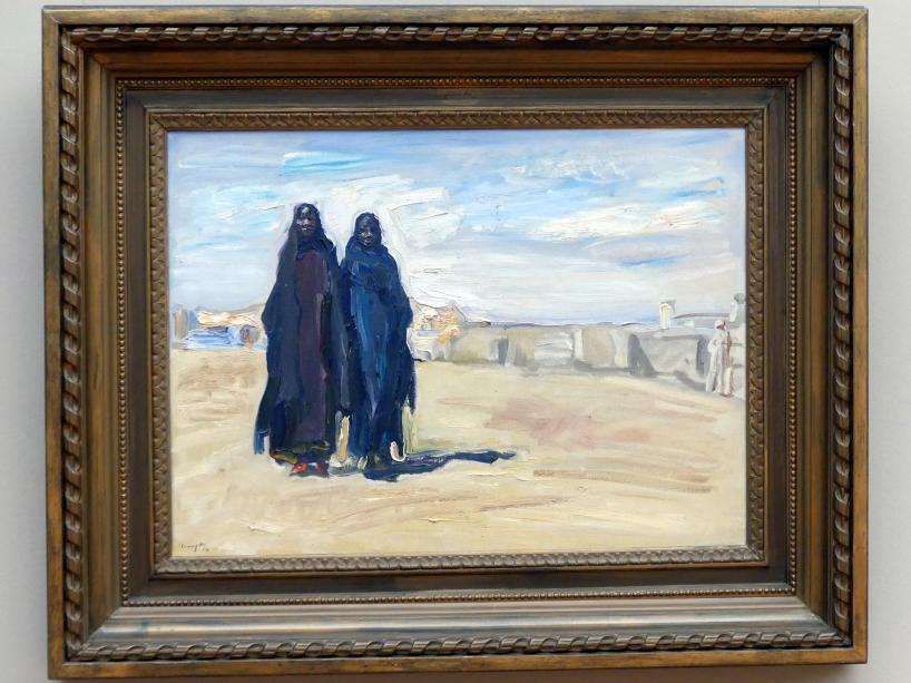 Max Slevogt (1886–1931), Sudanesische Frauen, Dresden, Albertinum, Galerie Neue Meister, 2. Obergeschoss, Saal 12, 1914, Bild 1/2