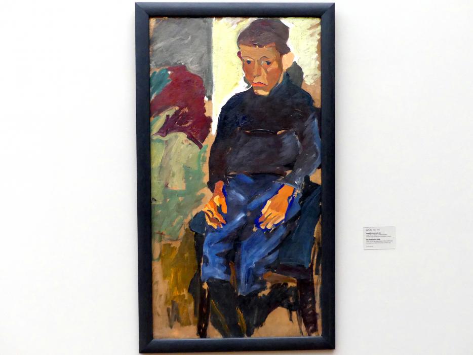 Carl Lohse (1919–1920), Junge (Proletarierkind), Dresden, Albertinum, Galerie Neue Meister, 2. Obergeschoss, Saal 14, 1919, Bild 1/2