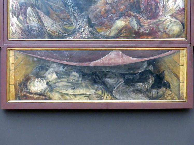 Otto Dix (1913–1949), Der Krieg (Triptychon), Dresden, Albertinum, Galerie Neue Meister, 2. Obergeschoss, Saal 15, 1929–1932, Bild 5/6