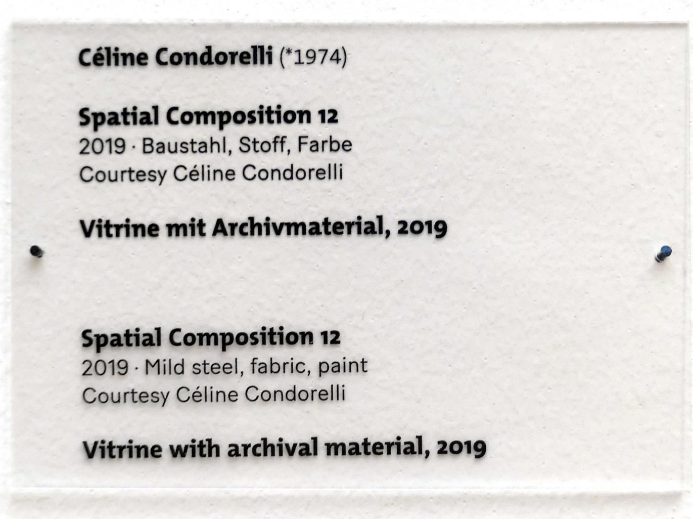 Céline Condorelli (2018–2019), Spatial Composition 12, Dresden, Albertinum, Galerie Neue Meister, 2. Obergeschoss, Saal 18, 2019, Bild 2/2