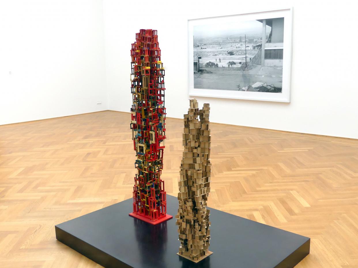 Günther Hornig (1985–1987), Skulptur Nr. 13, Dresden, Albertinum, Galerie Neue Meister, 2. Obergeschoss, Saal 19, 1987, Bild 3/4