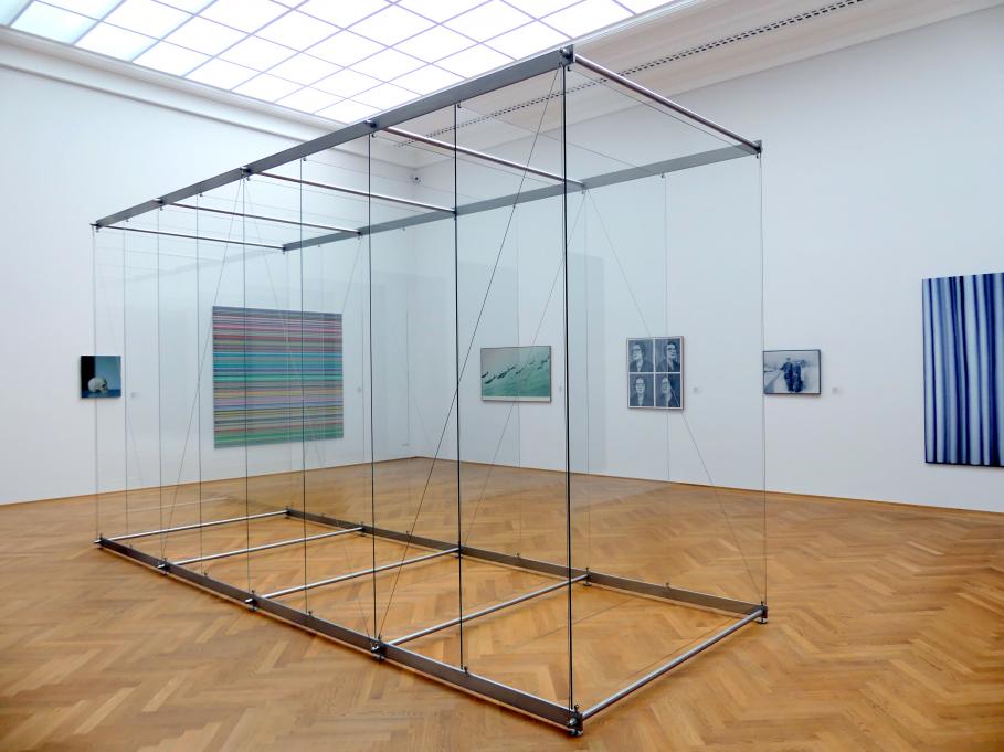 Gerhard Richter (1963–2020), 9 stehende Scheiben (879-3), Dresden, Albertinum, Galerie Neue Meister, 2. Obergeschoss, Saal 20, 2002–2010