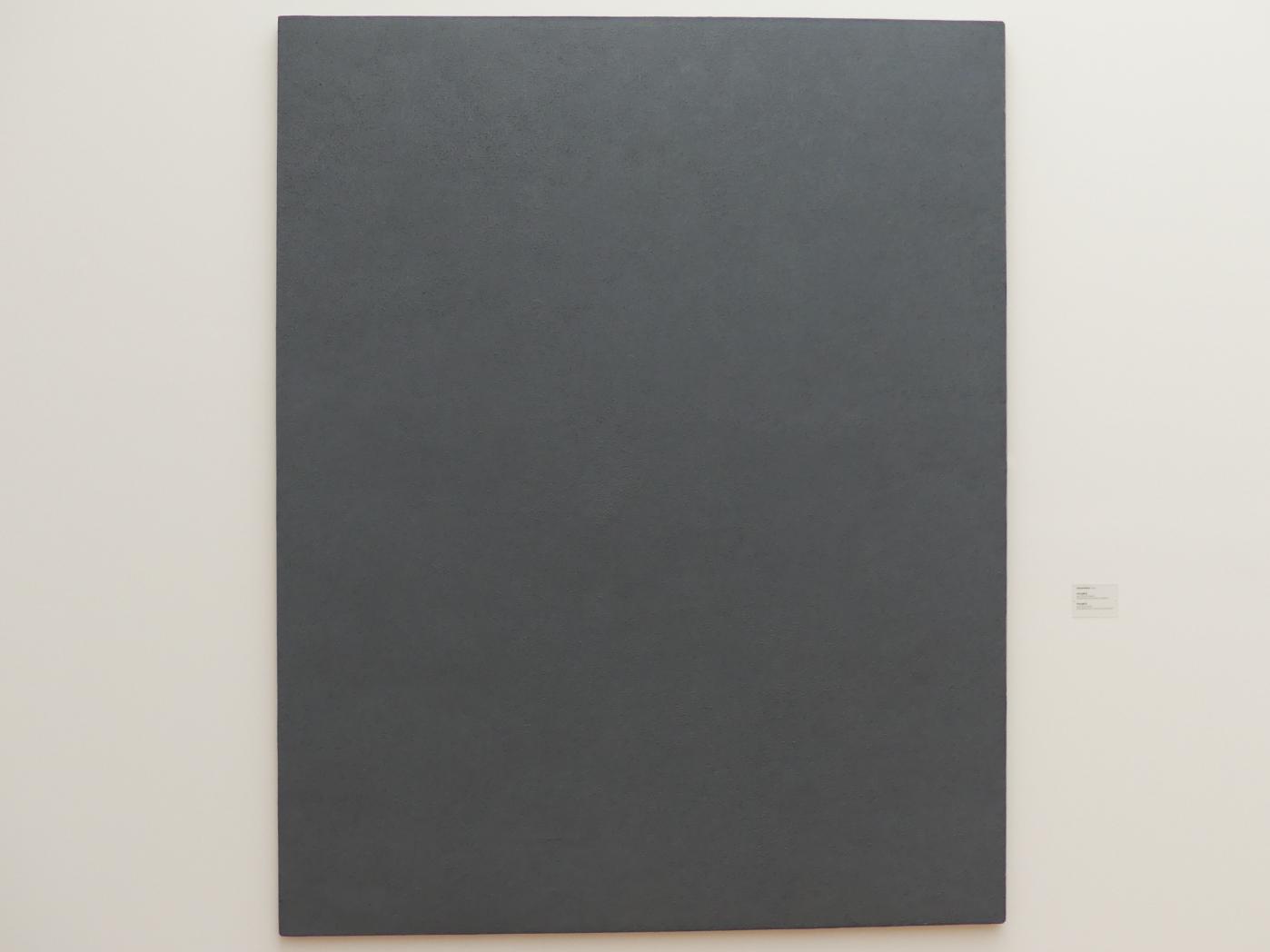 Gerhard Richter (1963–2020), Grau (348-3), Dresden, Albertinum, Galerie Neue Meister, 2. Obergeschoss, Saal 20, 1973, Bild 1/2