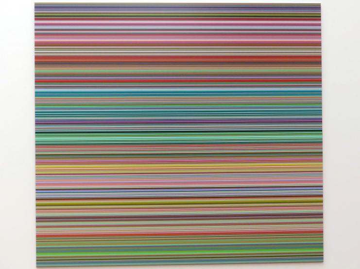 Gerhard Richter (1963–2020), Strip (927-9), Dresden, Albertinum, Galerie Neue Meister, 2. Obergeschoss, Saal 20, 2012, Bild 1/2