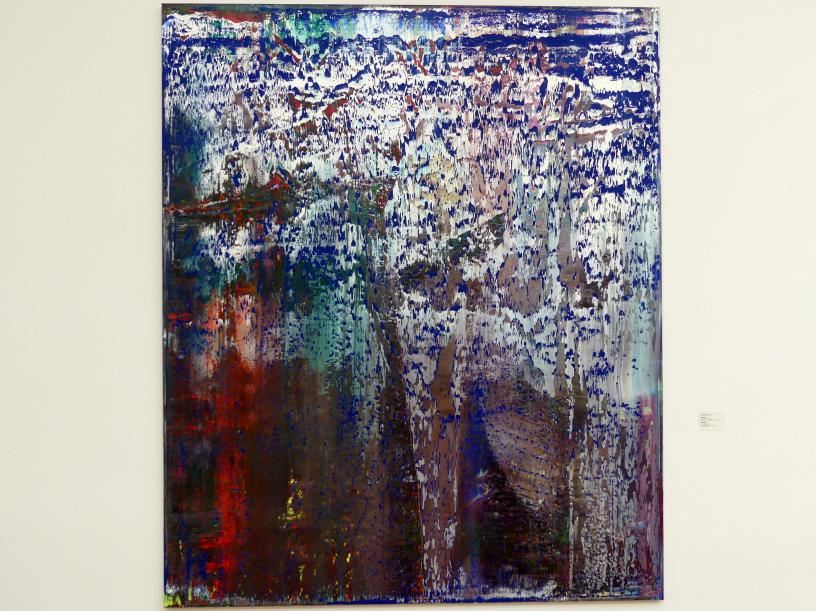 Gerhard Richter (1963–2020), Fels (694), Dresden, Albertinum, Galerie Neue Meister, 2. Obergeschoss, Saal 20, 1989, Bild 1/2