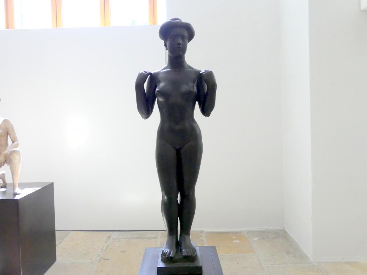Aristide Maillol (1899–1931), Badende, Dresden, Albertinum, Galerie Neue Meister, Erdgeschoss, Skulpturenhalle, 1900, Bild 1/2