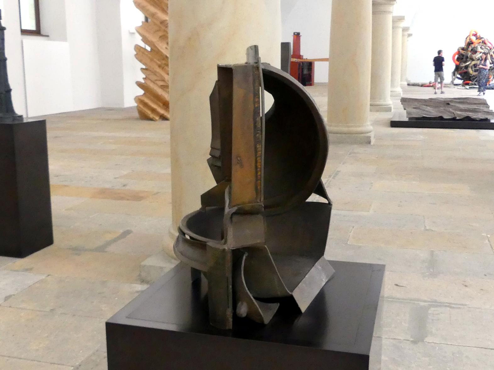 Anthony Caro (1975–2010), Half Nelson, Dresden, Albertinum, Galerie Neue Meister, Erdgeschoss, Skulpturenhalle, 1981, Bild 3/4