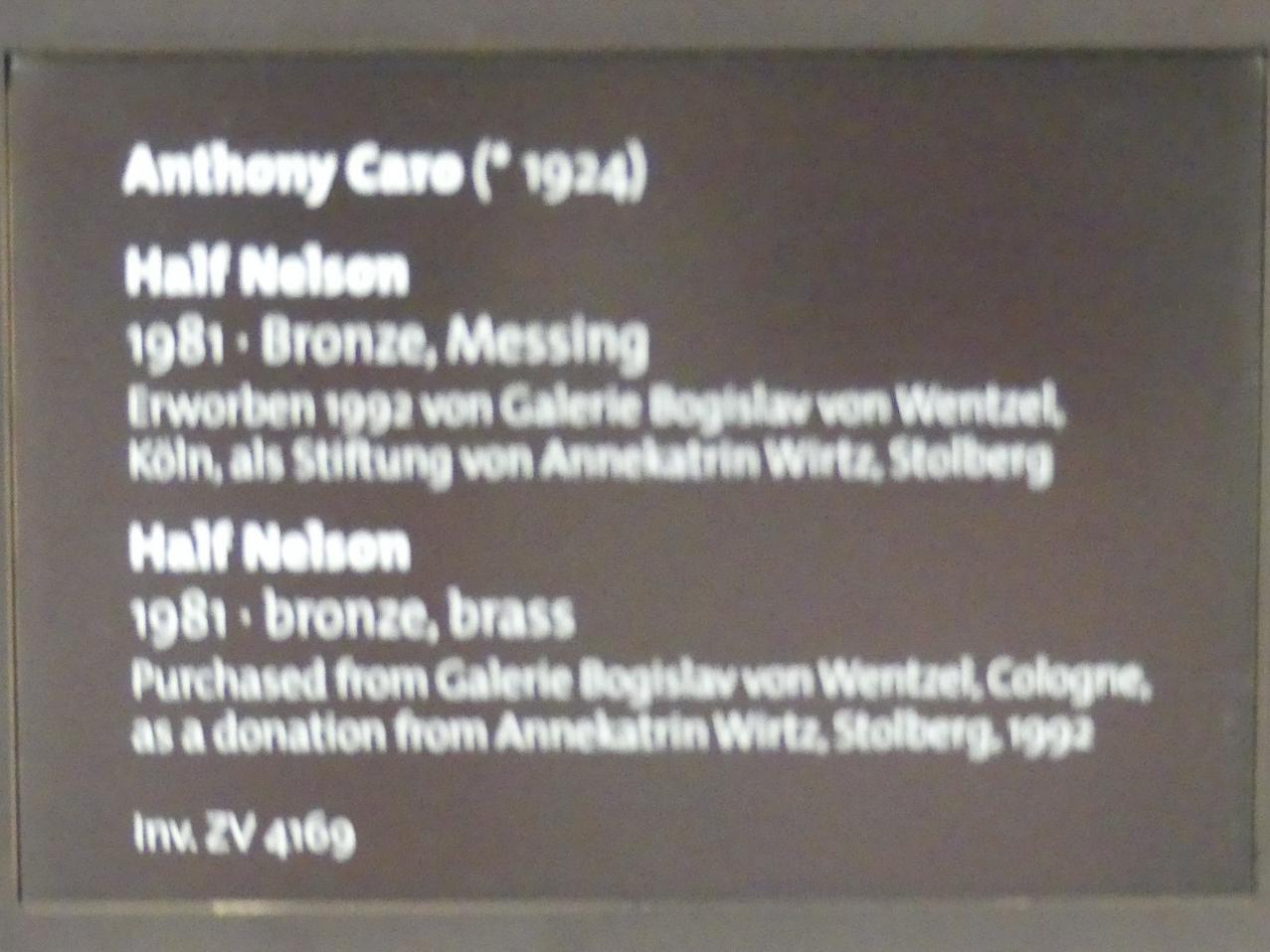 Anthony Caro (1975–2010), Half Nelson, Dresden, Albertinum, Galerie Neue Meister, Erdgeschoss, Skulpturenhalle, 1981, Bild 4/4