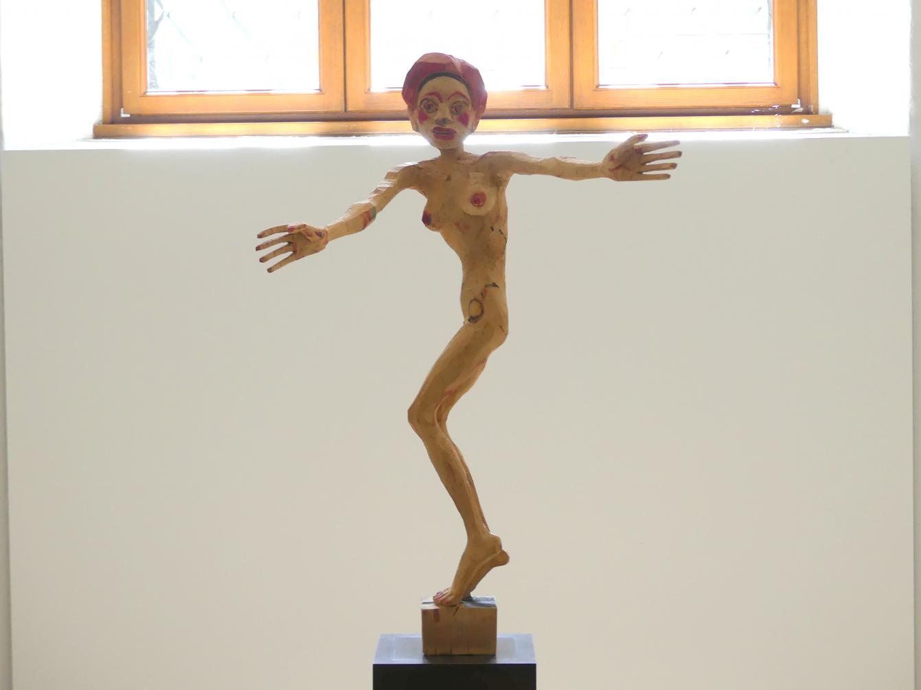Hans Scheib (1997), Mit offenen Armen, Dresden, Albertinum, Galerie Neue Meister, Erdgeschoss, Skulpturenhalle, 1997, Bild 1/7