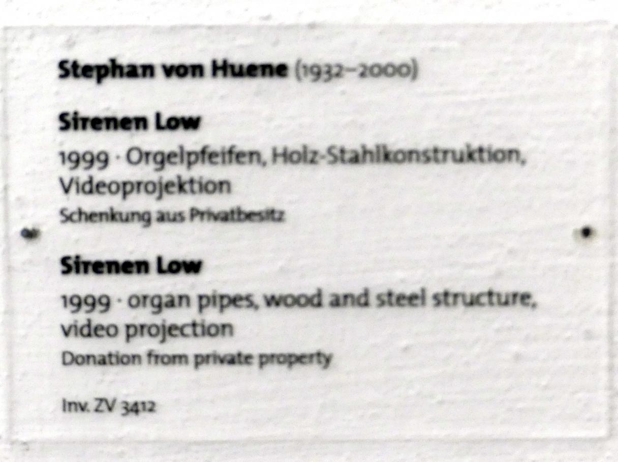 Stephan von Huene (1999), Sirenen Low, Dresden, Albertinum, Galerie Neue Meister, Erdgeschoss, Skulpturenhalle, 1999, Bild 10/10