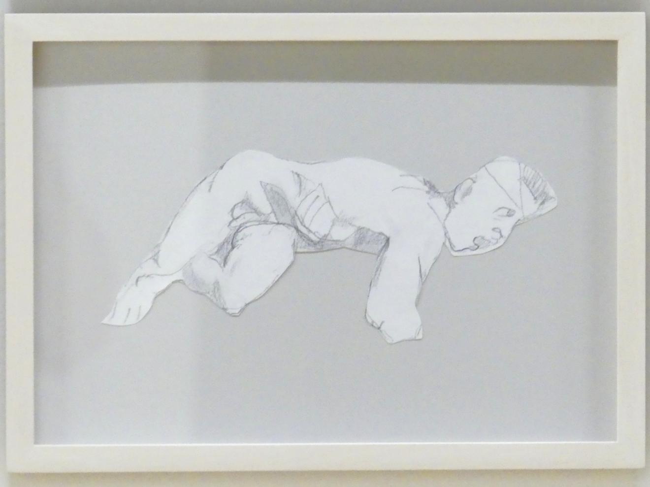 Maria Lassnig (1945–2011), Ohne Titel, München, Lenbachhaus, Kunstbau, Ausstellung "BODY CHECK" vom 21.05.-15.09.2019, um 2006, Bild 8/12