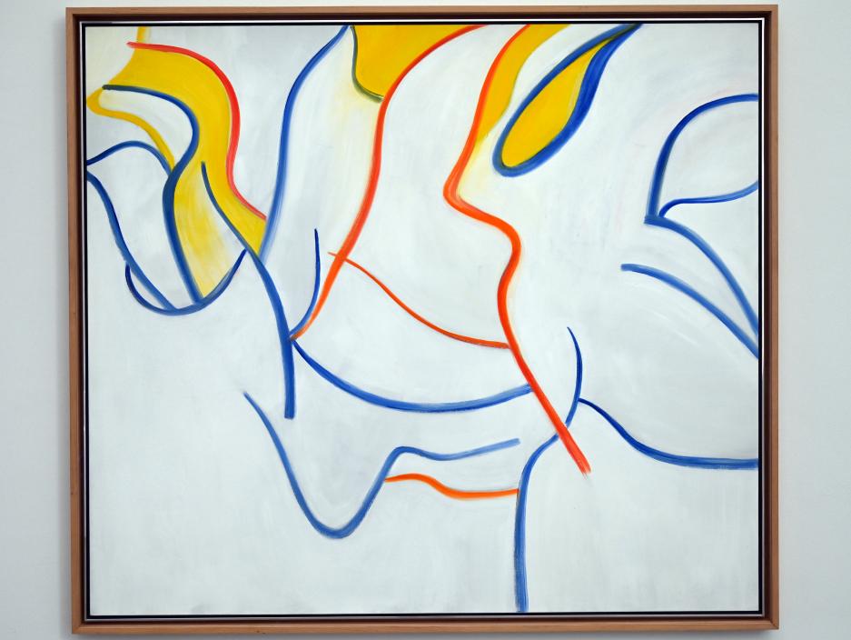 Willem de Kooning (1949–1986), Ohne Titel, München, Pinakothek der Moderne, Saal 33, 1985, Bild 1/2