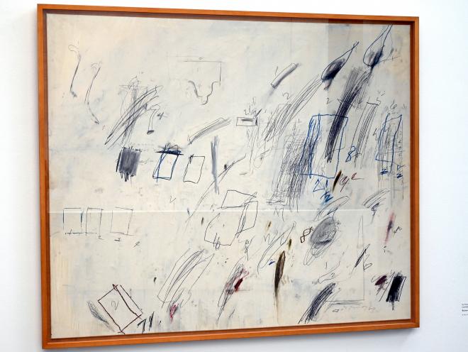 Cy Twombly (1953–2011), Bolsena, München, Pinakothek der Moderne, Saal 35, 1969, Bild 1/2