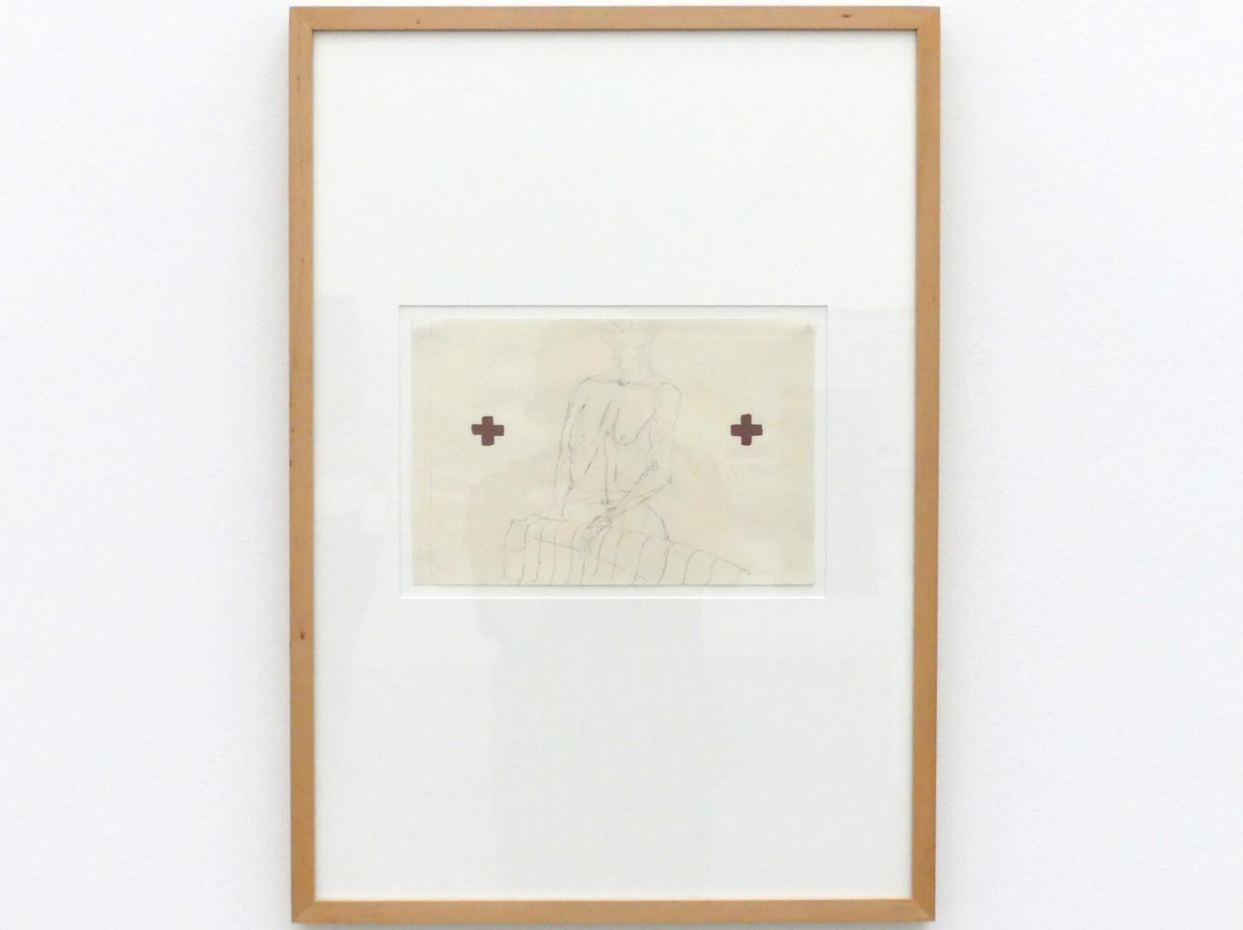 Joseph Beuys (1948–1985), unbetitelt, München, Pinakothek der Moderne, Saal 18, 1956