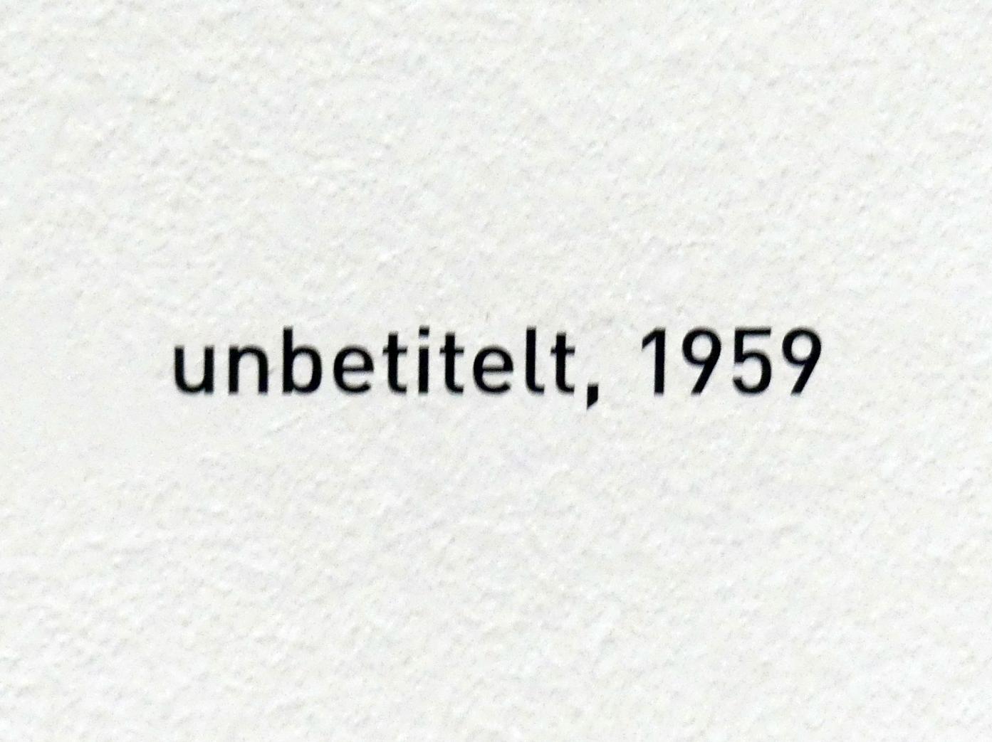 Joseph Beuys (1948–1985), unbetitelt, München, Pinakothek der Moderne, Saal 18, 1959, Bild 2/2