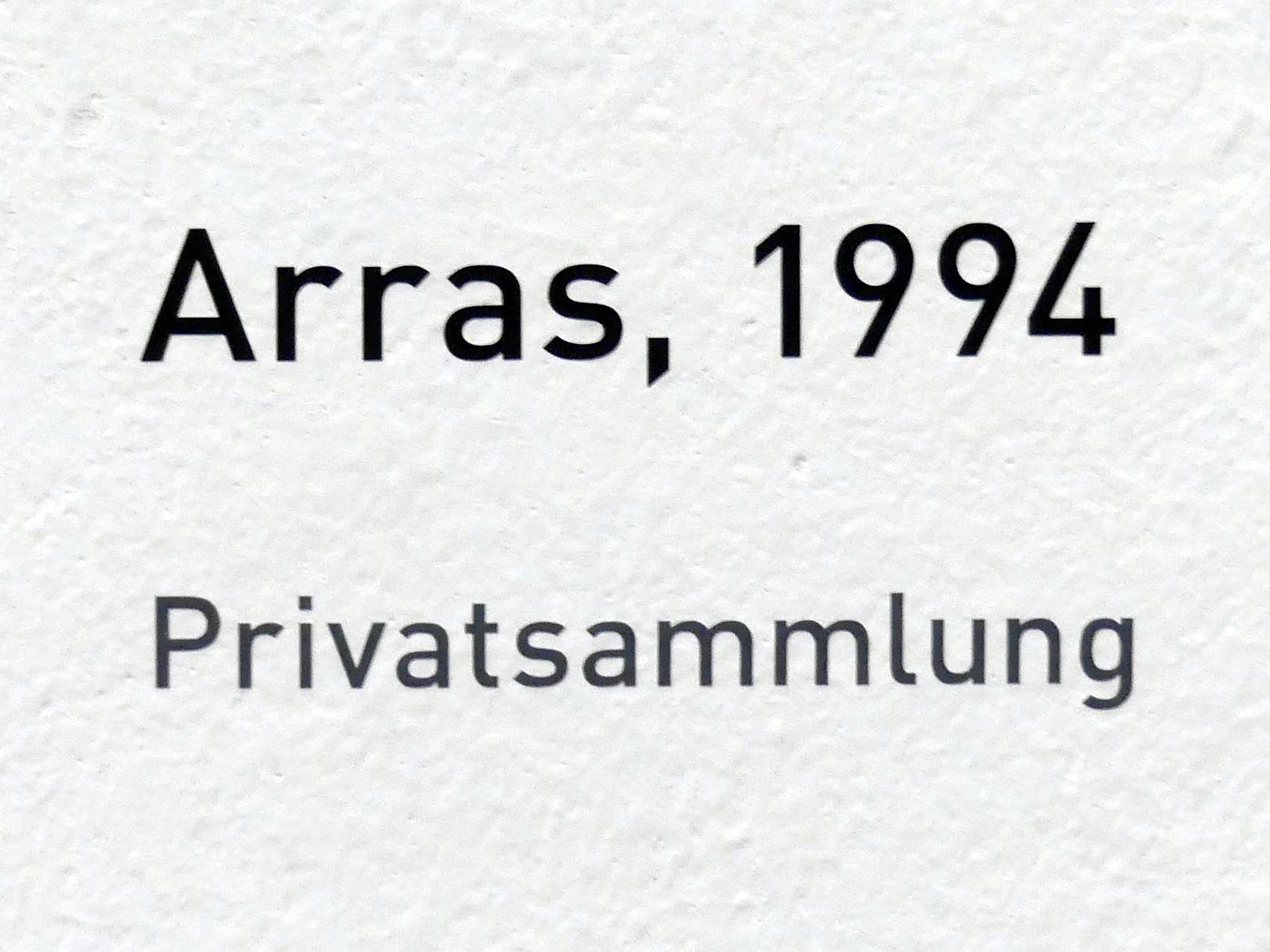 Raoul De Keyser (1964–2012), Arras - Wandteppich, München, Pinakothek der Moderne, Ausstellung "Raoul De Keyser – Œuvre" vom 05.04.-08.09.2019, Saal 21, 1994, Bild 2/2