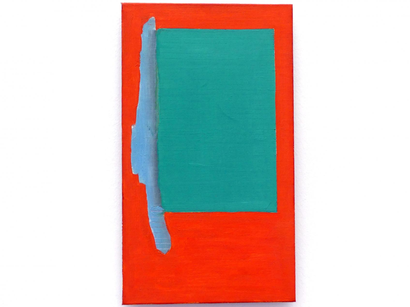 Raoul De Keyser (1964–2012), Angoulême, München, Pinakothek der Moderne, Ausstellung "Raoul De Keyser – Œuvre" vom 05.04.-08.09.2019, Saal 21, 1994