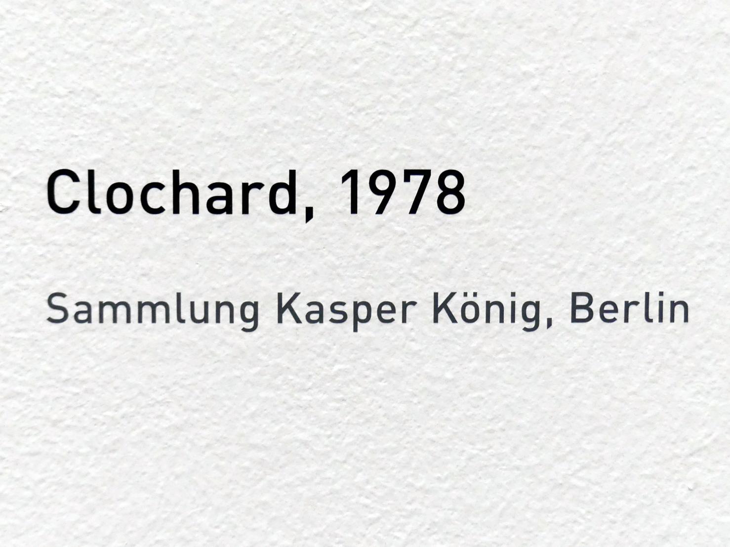 Raoul De Keyser (1964–2012), Clochard, München, Pinakothek der Moderne, Ausstellung "Raoul De Keyser – Œuvre" vom 05.04.-08.09.2019, Saal 24, 1978, Bild 2/2