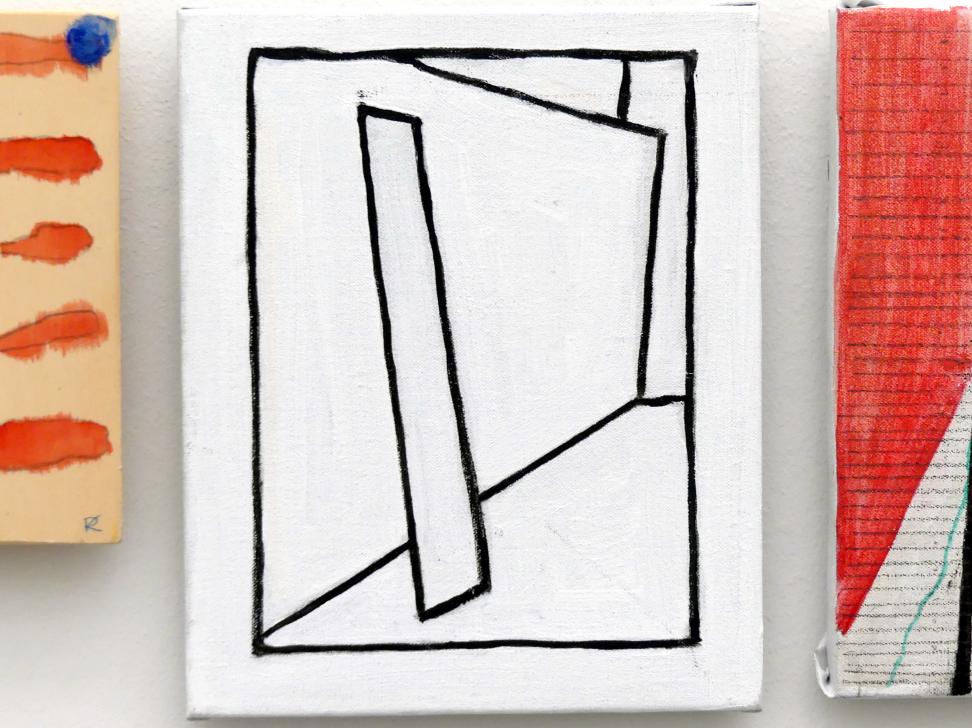 Raoul De Keyser (1964–2012), The Chir, München, Pinakothek der Moderne, Ausstellung "Raoul De Keyser – Œuvre" vom 05.04.-08.09.2019, Saal 26, 2010, Bild 1/2