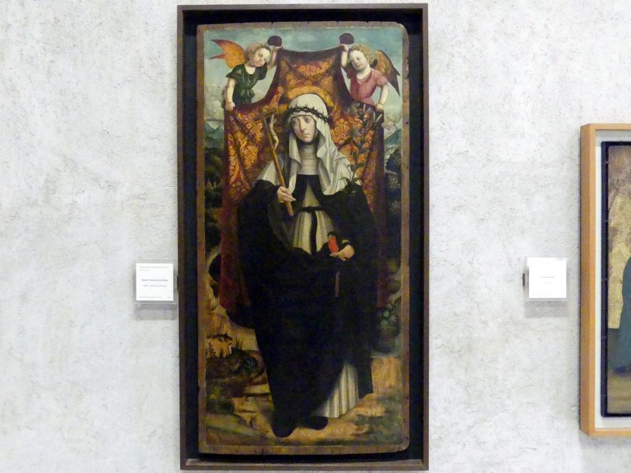 Giovanni Martino Spanzotti (1477), Heilige Katharina von Siena, Verona, Museo di Castelvecchio, Saal 11, Undatiert, Bild 1/2