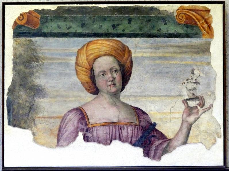 Nicola (Nicolò) Giolfino (1500–1527), Allegorie der Grammatik, Verona, convento di San Nicolò, jetzt Verona, Museo di Castelvecchio, Saal 17, Undatiert, Bild 1/2
