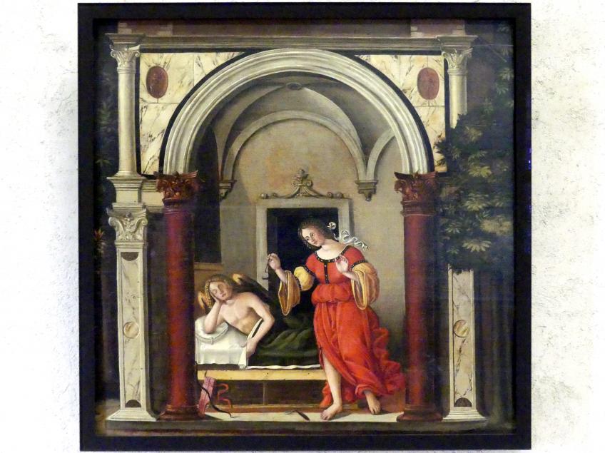 Nicola (Nicolò) Giolfino (1500–1527), Amor und Psyche, Verona, Museo di Castelvecchio, Saal 17, um 1500