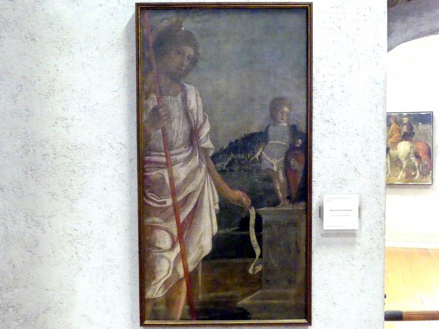 Johannes der Täufer, Verona, Museo di Castelvecchio, Saal 15, Ende 15. Jhd.