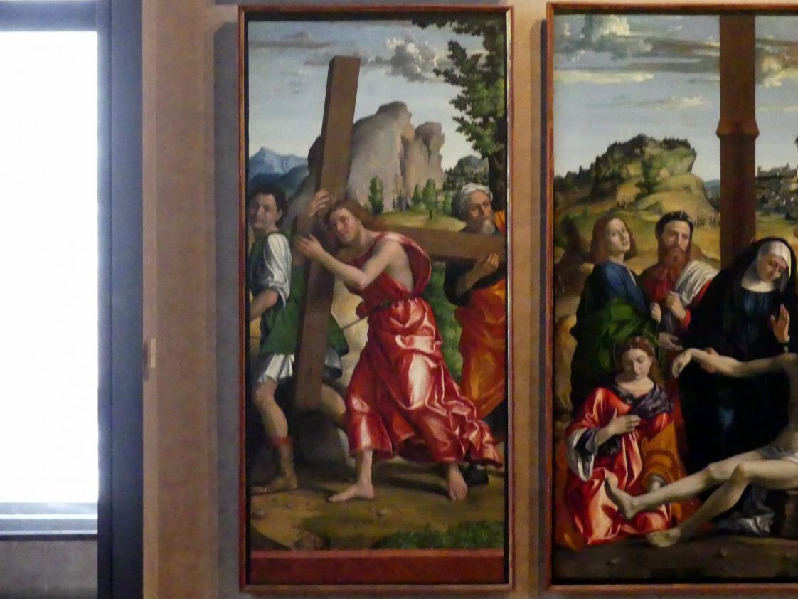 Paolo Morando (Cavazzola) (1504–1522), Polyptychon der Passion, Verona, chiesa San Bernardino, jetzt Verona, Museo di Castelvecchio, Saal 20, 1517, Bild 5/8