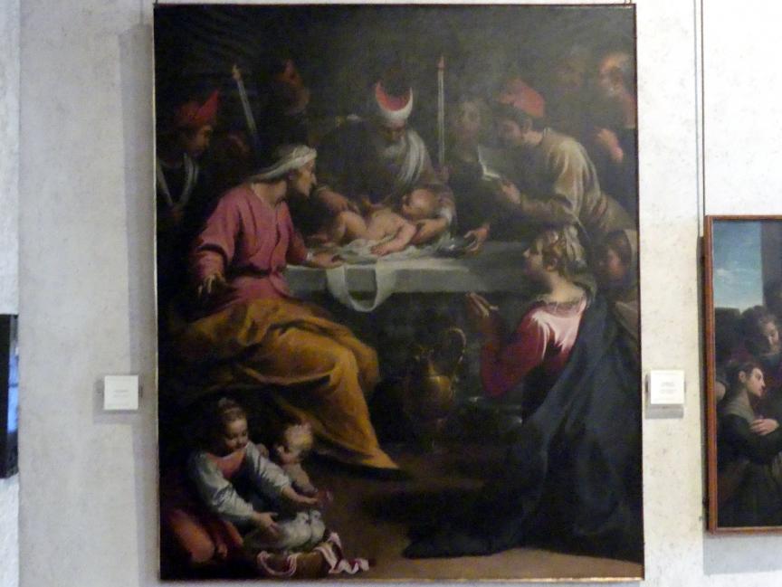Claudio Ridolfi (1602–1637), Beschneidung Christi, Verona, Chiesa di San Tommaso Apostolo, jetzt Verona, Museo di Castelvecchio, Saal 23, Undatiert, Bild 1/2