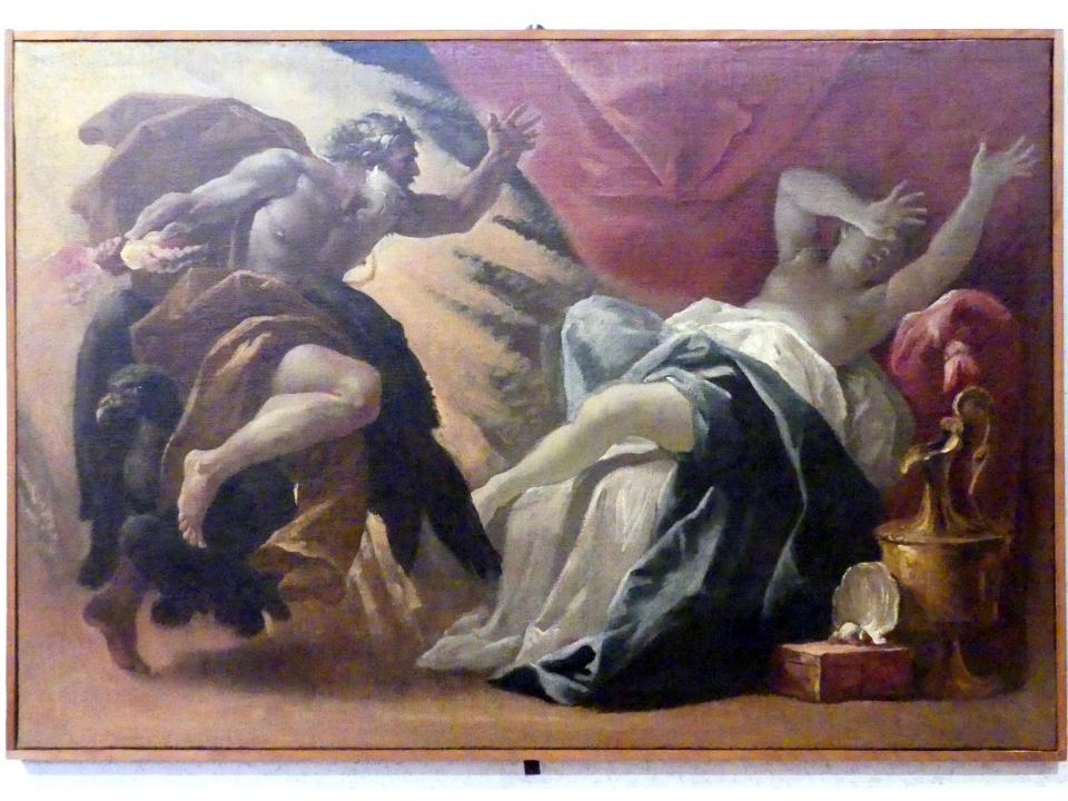 Odoardo Perini (Undatiert), Jupiter und Semele, Verona, Museo di Castelvecchio, Saal 26, Undatiert