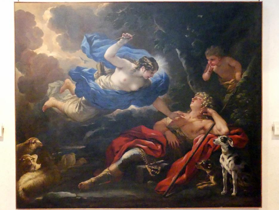 Luca Giordano (1651–1696), Selene und Endymion, Verona, Museo di Castelvecchio, Saal 26, Undatiert