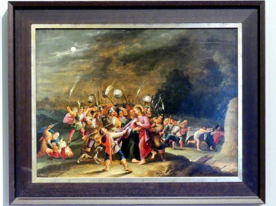 Frans Francken der Jüngere (Frans II Francken) (1607–1633), Christi Abführung, Breslau, Nationalmuseum, 2. OG, europäische Kunst 15.-20. Jhd., Saal 4, 1620–1630, Bild 1/2