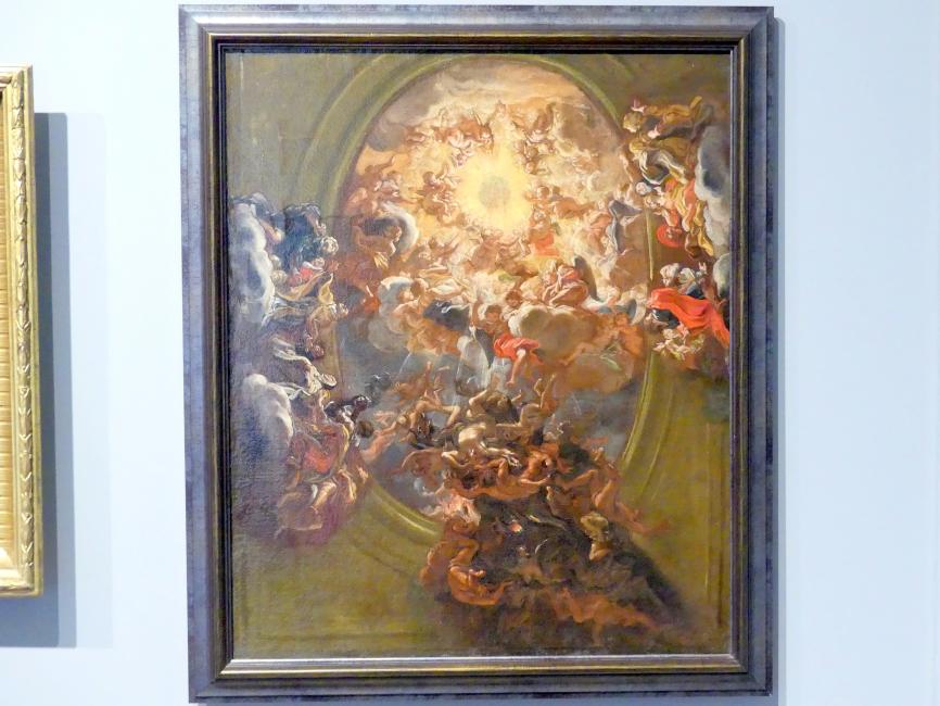 Martino Altomonte (1709–1735), Engelsturz, Breslau, Nationalmuseum, 2. OG, europäische Kunst 15.-20. Jhd., Saal 11, um 1716