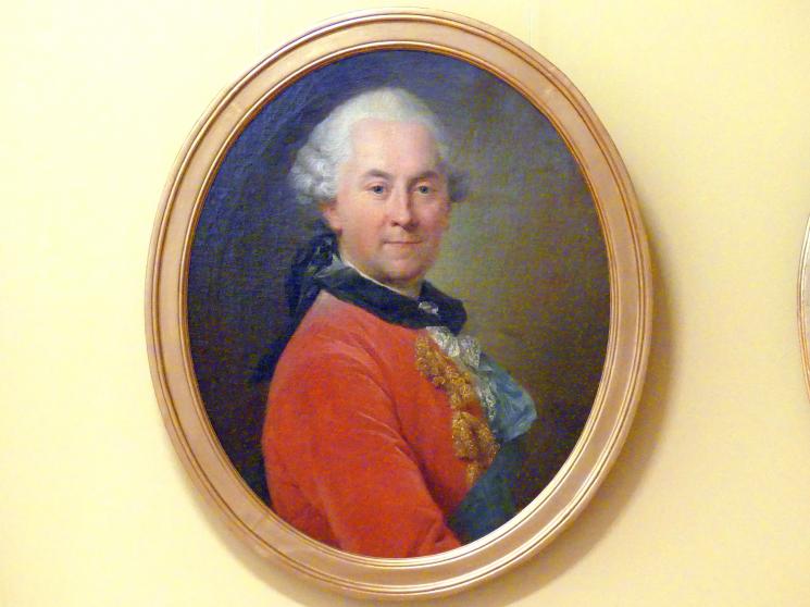 Marcello Bacciarelli (1759–1785), Porträt des Stanislaw Lubomirski (1722-1783), Breslau, Nationalmuseum, 2. OG, polnische Kunst 17.-19. Jhd., Saal 1, 1762, Bild 1/2