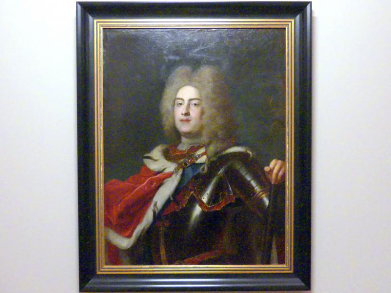 Louis de Silvestre (1717–1746), Porträt des Königs August III., Breslau, Nationalmuseum, 1. OG, schlesische Kunst 17.-19. Jhd., Gang, nach 1716