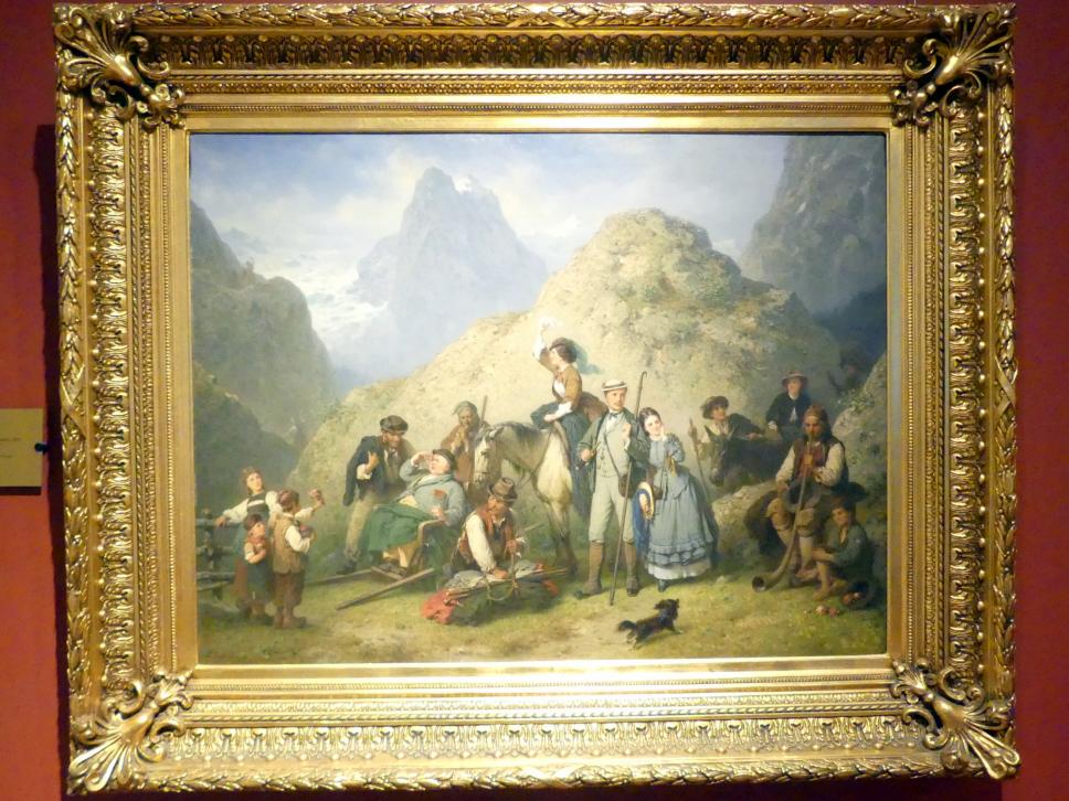 Konstantin Cretius (1876), Englische Reisende in Italien, Breslau, Nationalmuseum, 1. OG, schlesische Kunst 16.-19. Jhd., Saal 10, 1876