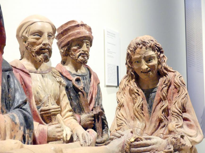 Michele da Firenze (Michele di Niccolò Dini) (1415–1445), Beweinung Christi, Modena, Kloster San Geminiano, jetzt Modena, Galleria Estense, Saal 3, 1443–1448, Bild 9/10