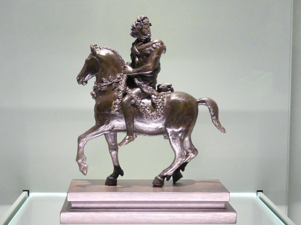 Bertoldo di Giovanni (1472), Herkules zu Pferd, Modena, Galleria Estense, Saal 5, um 1470–1475