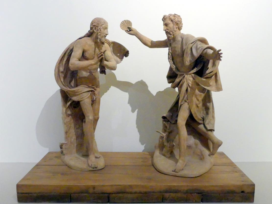 Antonio Begarelli (1529–1540), Taufe Christi, Modena, Galleria Estense, Saal 11, nach 1534, Bild 1/6
