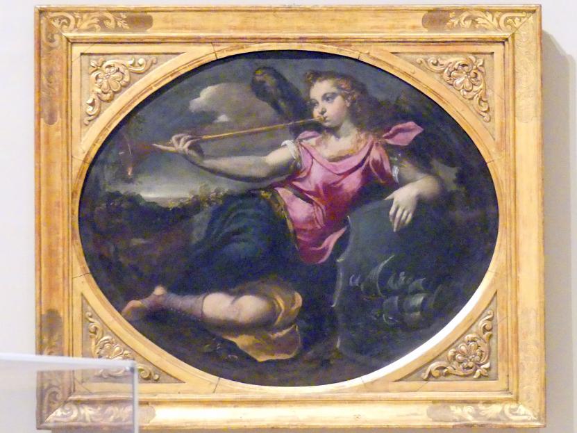 Ippolito Scarsella (Scarsellino) (1590–1609), Der Ruhm, Ferrara, Palazzo dei Diamanti, jetzt Modena, Galleria Estense, Saal 18, 1591–1593